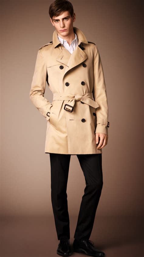 trench coat burberry style men|Burberry trench coat men's outlet.